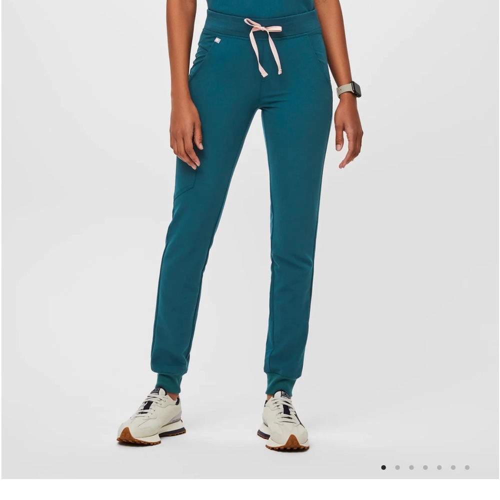 Caribbean Blue fig joggers